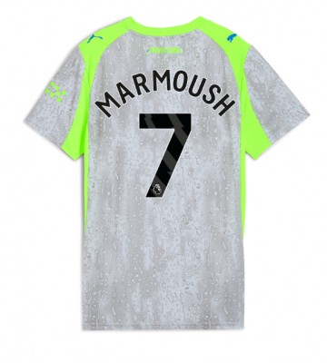 Manchester City Omar Marmoush #7 Tredjetrøje Dame 2025-26 Kortærmet